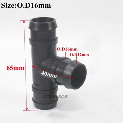 1 ~ 5 db PE gyorscsatlakozó csatlakozó 16/20/25/32 mm kerti tömlő csőcsatlakozó öntözőrendszer műanyag PVC csőszerelvény