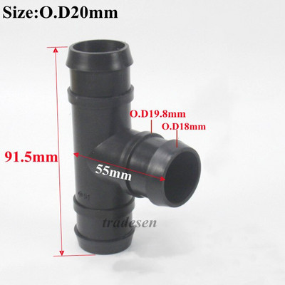 1 ~ 5 db PE gyorscsatlakozó csatlakozó 16/20/25/32 mm kerti tömlő csőcsatlakozó öntözőrendszer műanyag PVC csőszerelvény