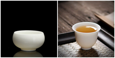 2 buc/lot ceașcă de ceai din ceramică chinezească pentru ceai Suet Jad porțelan alb ceșcă de ceai lucrată manual bol de ceai o singură ceașcă cești maestru cadou chinezesc