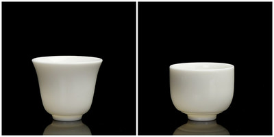 2 buc/lot ceașcă de ceai din ceramică chinezească pentru ceai Suet Jad porțelan alb ceșcă de ceai lucrată manual bol de ceai o singură ceașcă cești maestru cadou chinezesc