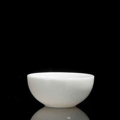 2 buc/lot ceașcă de ceai din ceramică chinezească pentru ceai Suet Jad porțelan alb ceșcă de ceai lucrată manual bol de ceai o singură ceașcă cești maestru cadou chinezesc