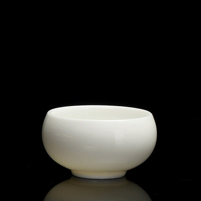 2 buc/lot ceașcă de ceai din ceramică chinezească pentru ceai Suet Jad porțelan alb ceșcă de ceai lucrată manual bol de ceai o singură ceașcă cești maestru cadou chinezesc