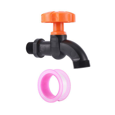 S60X6 IBC tartály adapter 1/2" menetes csaptelep kerti tömlő csaptelep meghosszabbítja a csatlakozót víztartály adapter szerelvények 1 db