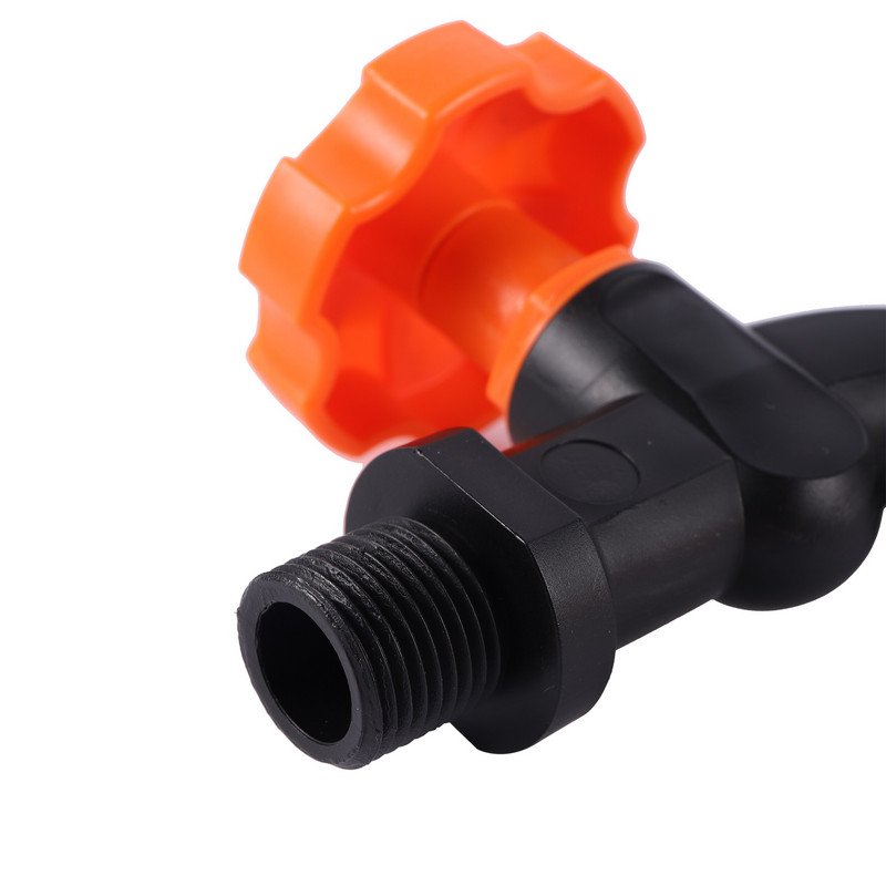 S60X6 IBC tartály adapter 1/2" menetes csaptelep kerti tömlő csaptelep meghosszabbítja a csatlakozót víztartály adapter szerelvények 1 db