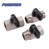 1/2" ženski i muški navoj Mini mesingani kuglasti ventil BSP unutarnji navoj Prekidač kompresora zraka Ventili za zatvaranje vrtnog navodnjavanja 1 kom