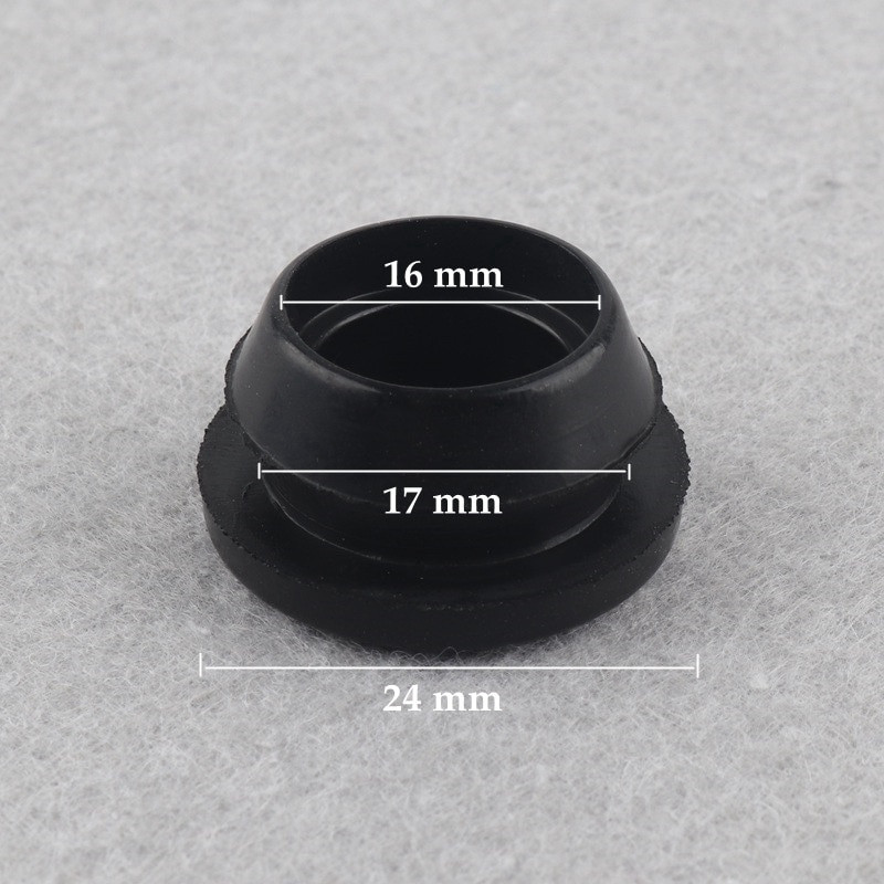 10 ~ 100 vnt 16 ~ 20 mm tarpikliai sodo drėkinimo sandarinimo prijuostė PE vamzdžio jungtis sandariklio žiedas nepralaidūs laistymo rinkiniai Guminė trinkelių poveržlė