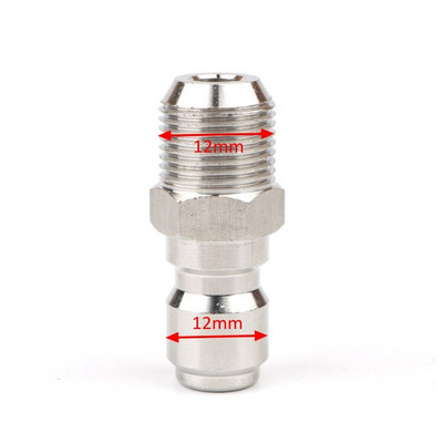 Conector rapid de înaltă presiune din alamă 1/4 "Adaptor pentru mașină de spălat pistol de apă, cuplaje hidraulice, cuplaje pentru irigarea grădinii