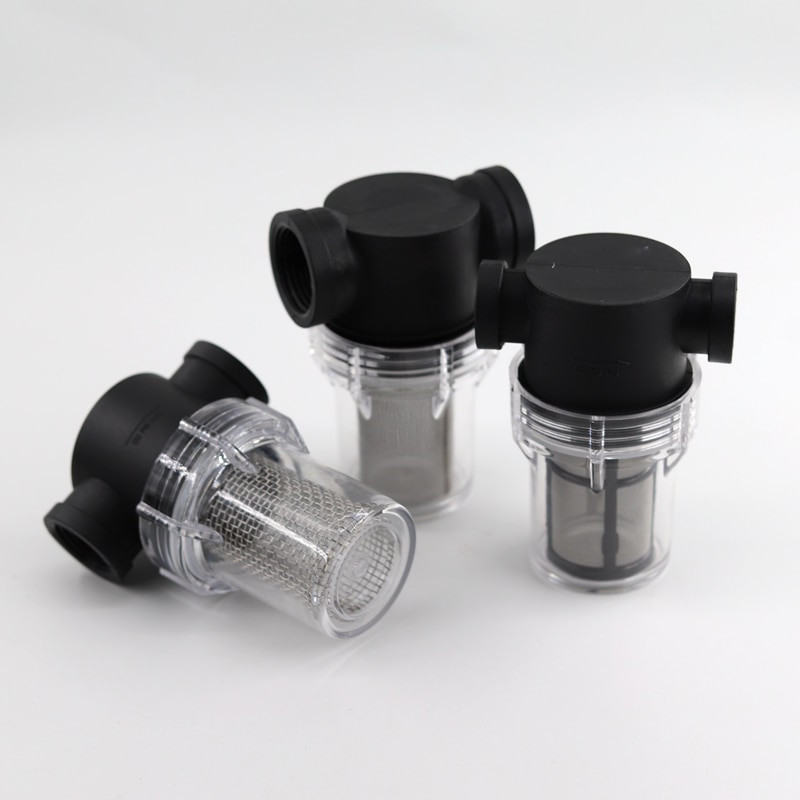 1/2 3/4 1 inch Filtru de udare a grădinii Filtru de irigare a iazului de acvariu pentru rezervor de pește sitor pentru pompă de apă 10 ~ 80 de plase.