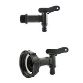 S60 Adaptor rezervor IBC 3/4" filet robinet robinet irigare robinet grădină apă conectori cuplu scurgere
