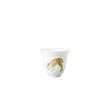 Κεραμικό Whiteware Σετ τσαγιού Γλυκό λευκό φλιτζάνι τσαγιού Fresh Kung Fu Tea Set Small Tea Cup Single Product Fragrance-Smelling Cup Cups