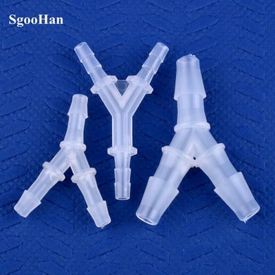 5~200pcs 2,4~12,7mm PP Y-Style Tee Connectors Ενυδρείο Δεξαμενή αντλίας αέρα Εύκαμπτος σωλήνας αερισμού Αρθρώσεις Pagoda Αρθρώσεις σωλήνων νερού άρδευσης