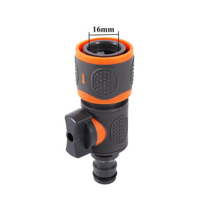 Conector rapid pentru furtun de supapă de pornire/oprire 1/2 3/4 1 inch Adaptor de cuplare pentru țeavă Sistem de irigare cu îmbinare în Y pentru aspersor pentru furtun de grădină