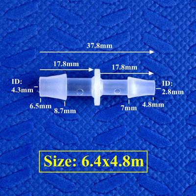 5 ~ 200 buc 2,4 ~ 7,9 mm până la 1,6 ~ 6,4 mm PP Pagoda Reducere Conectori direcți Micro irigare Racorduri furtunuri Adaptor pentru pompa de aer rezervor de acvariu