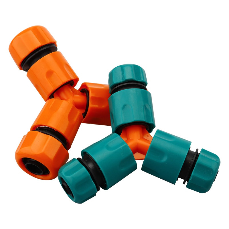 Kerti tömlő csatlakozó öntöző Y-csatlakozók, 3/4 1/2 portos 3 utas kerti vízelosztó, Egyszerű és gyors csatlakozás Kerti csap adapter