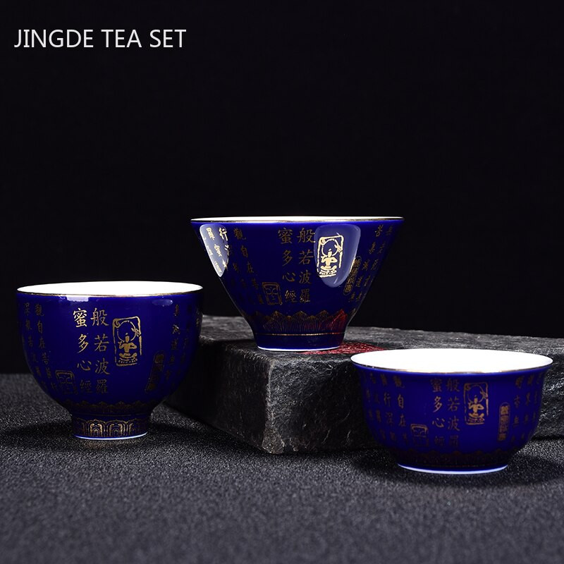Kínai kerámia sárkány mintás teáscsésze háztartási porcelán kis teástál butik hordozható teáscsésze személyi egy csésze teáskészlet