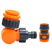 Gyorscsatlakozó forgatható vízcsap elosztó kerti tömlő csőcsatlakozó mezőgazdaság öntözővíz szabályozó szelep csatlakozó