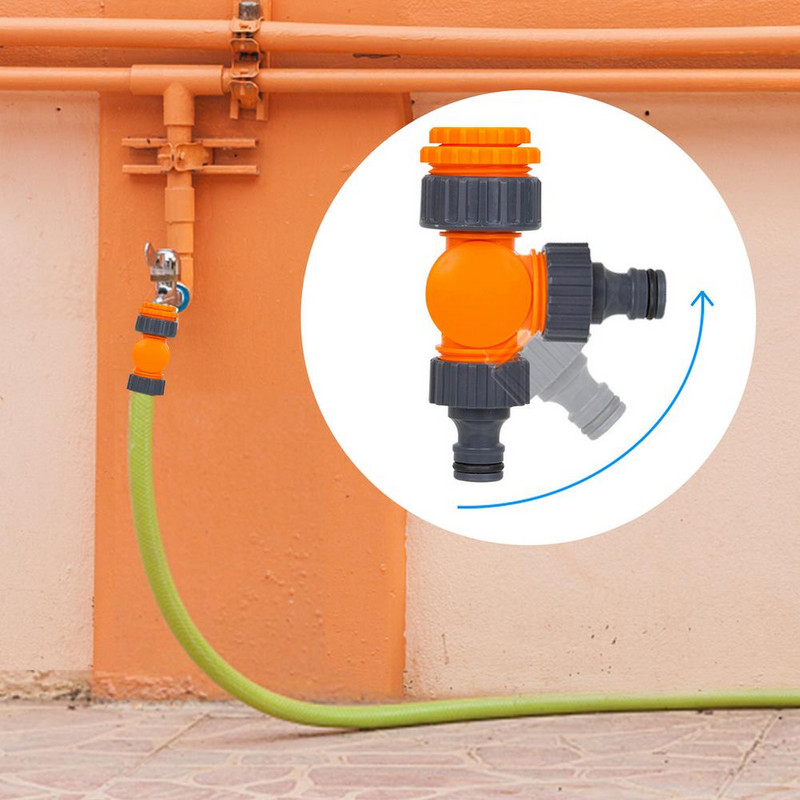 Gyorscsatlakozó forgatható vízcsap elosztó kerti tömlő csőcsatlakozó mezőgazdaság öntözővíz szabályozó szelep csatlakozó