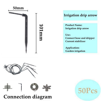 3/5 4/7 8/11 mm aia kastmise ühendused Kolmesuunaline viiesuunaline jaoturi seadme vooliku pistik niisutamise tilguti nool