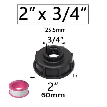 IBC Tank Adapter 1/2\