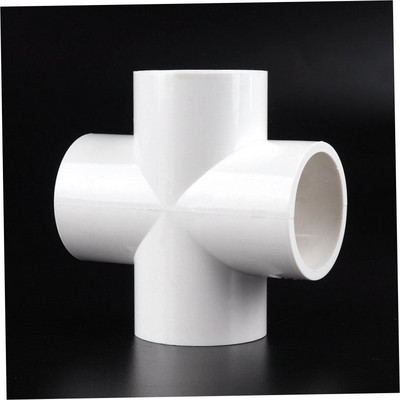5 бр. PVC Фитинги за водоснабдителни тръби PVC Прави/коляни/Тройни съединители 3/4/5/6 пътя Фитинги за PVC съединители за тръби