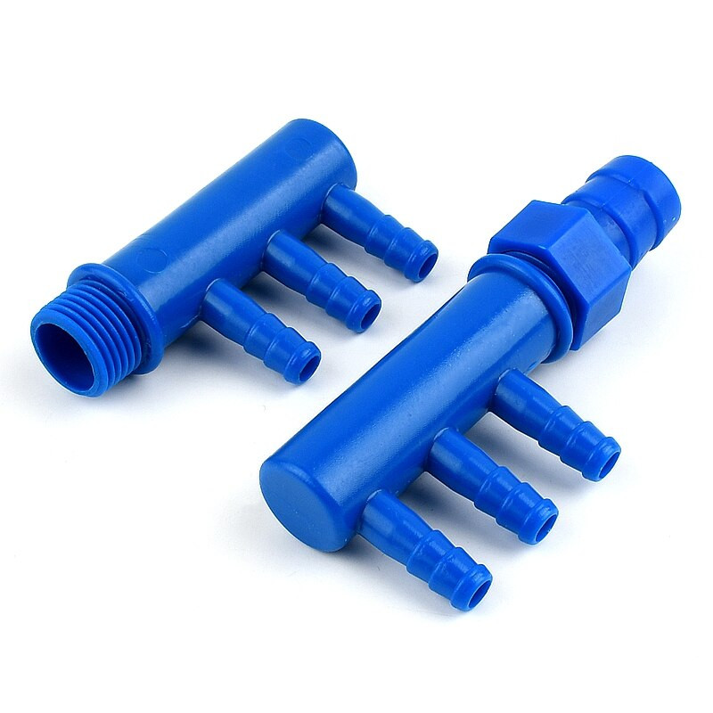 Filet 1I2 Pagoda 20 25 8mm 3 ~ 4 căi Conectori din plastic Despărțitoare de țevi de irigare Rezervor de pește Pompă de aer Aerator Furtun Distribuitori