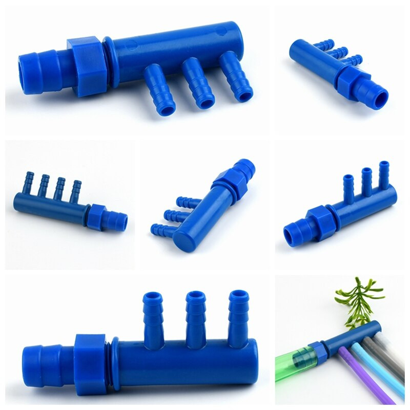 Filet 1I2 Pagoda 20 25 8mm 3 ~ 4 căi Conectori din plastic Despărțitoare de țevi de irigare Rezervor de pește Pompă de aer Aerator Furtun Distribuitori