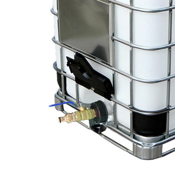 IBC адаптер за резервоар S60X6 IBC аксесоари за контейнери IBC адаптер за резервоар с месингов сферичен кран Система за месингови съединители IBC фитинги за резервоар