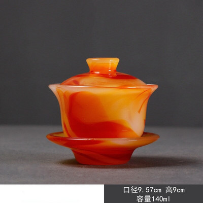 Jade puodelis porcelianinis arbatos puodelis sutirštintas tureen kiniškas kung fu arbatos rinkinys Aukščiausios klasės Zen arbatos infuser kavos puodelis arbatos virimo aparatas stalo reikmenys