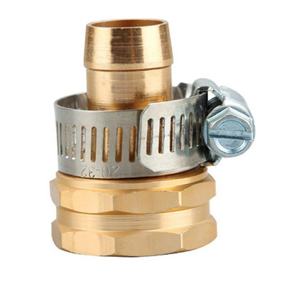 1 db kerti tömlőjavító készlet tömlőcsatlakozó rozsdamentes acél bilinccsel Csatlakozókészlet Kerti öntöző-öntözőrendszer