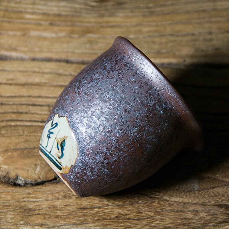 Antikvarinės keramikos mugės puodelis Vintage arbatos puodeliai Kung Fu arbatos rinkinys arbatos puodelis Arbatos indas Arbatos ceremonijos indas Arbatos jūra