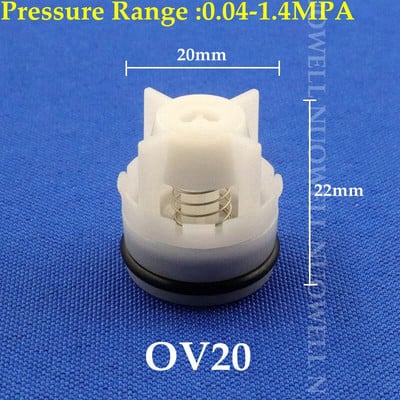 50 ~ 2 buc. 15 ~ 50 mm Supapă de reținere din plastic cu priză de gaz Oprire apă Conector de control unidirecțional Protecție Supape anti picurare