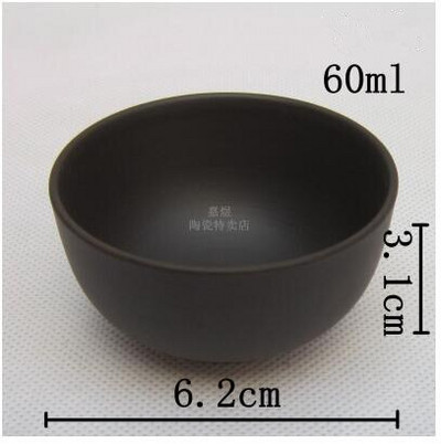 10db/tétel Zisha teáscsésze 60ml lila agyag kerámia teáscsészék mini tea kung fu fehér fekete piros csészék teáskészlet kiegészítő