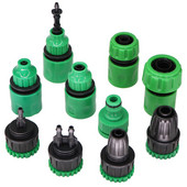 2 DB kerti tömlőcsap gyorscsatlakozó 1/8'' 1/4'' 1/2'' 3/4'' kerti csatlakozó adapter otthoni öntözés öntözés szerelvény csőcsatlakozója