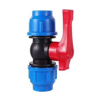 Εσωτερική διάμετρος 20mm PE Pipe Fittings Tee Ebow 4-Way Quick Connector Θερμοκηπίου Agriculture Irgation Water Pipe Connectors