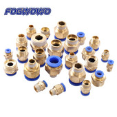 5 бр. Интерфейс за маркуч 6/8/10/12 мм до 1/8" 1/4" Съединител за въздушна тръба с външна резба Бърз конектор Водопроводни тръби Инструменти за градинско напояване