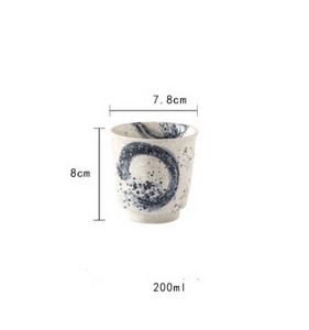 ANTOWALL ceașcă de ceai în stil japonez, din ceramică, pictată manual, ceașcă de apă coreeană Kungfu