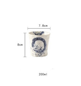 ANTOWALL ceașcă de ceai în stil japonez, din ceramică, pictată manual, ceașcă de apă coreeană Kungfu