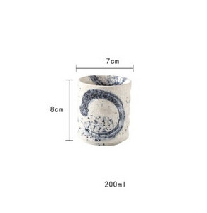 ANTOWALL ceașcă de ceai în stil japonez, din ceramică, pictată manual, ceașcă de apă coreeană Kungfu