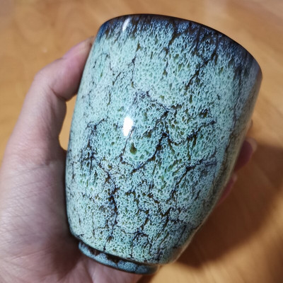 Kínai Tenmoku mázas teáscsésze kerámia teáscsésze 150 ml török arab tea eszpresszó kávéscsésze sör bor whisky Szolgáltatások bögre étkészlet