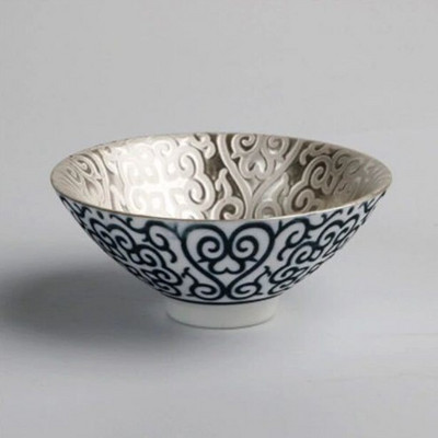 Kreatív 999 Sterling ezüst mesterkupa kerámia teáscsészék irodai kis teástál háztartási, kézzel készített kínai kung fu italos edények