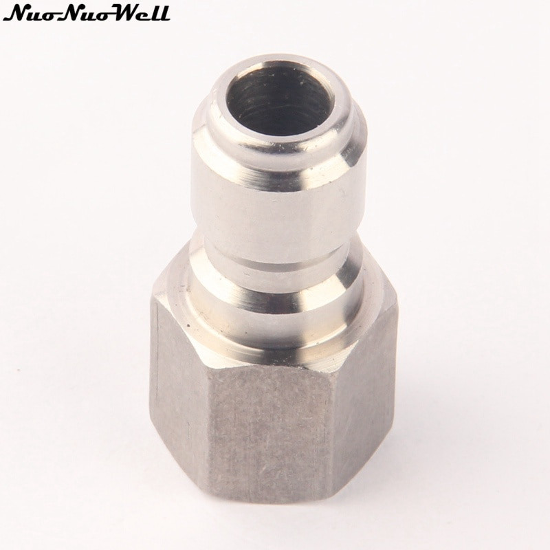 1 rinkinys G 3/8 colių moteriškas siūlas aukšto slėgio skalbimo mašina Greita jungtis Patvari medžiaga Sodo drėkinimo vandens pistoleto jungiamosios detalės