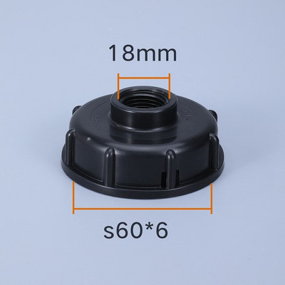 Υψηλής ποιότητας αντάπτορας IBC Tank Adapter 1000L IBC Water Tank Connector Πλαστική προσαρμογή Reducer Fittings Σύνδεσμος σωλήνα οικιακού κήπου