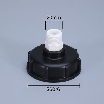 Υψηλής ποιότητας αντάπτορας IBC Tank Adapter 1000L IBC Water Tank Connector Πλαστική προσαρμογή Reducer Fittings Σύνδεσμος σωλήνα οικιακού κήπου