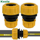 KESLA 2 DB vízcsap tömlő 3/4" - 1/2" adapter szerelvény gyorscsatlakozó csőjavítás univerzális kerti kellékek üvegház