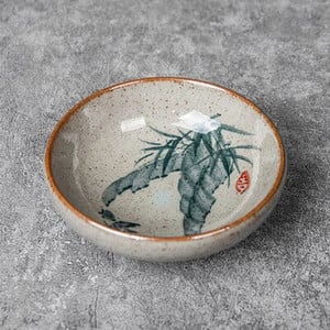 Senovinis rankomis dažytas rašalu tapyba Moliūgų keramikos puodeliai Melionų arbatos puodelių rinkinys Arbatos lėkštė arbatos ceremonijai Gysločio arbatos puodelis Vyno puodeliai