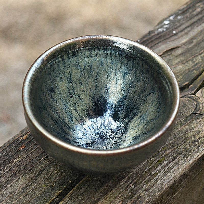 Jianzhan Baihua húzózsinór Top Cup Master Cup Tianmu Tea Bowl Kung Fu teáskészlet