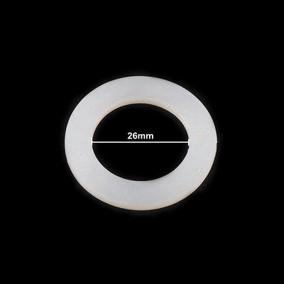 10 vnt Vidinis DIa 21/26/33/41mm silikoninis tarpiklis, atsparus aukštai temperatūrai sandarinimo žiedas, vidinis sriegis, nepralaidus padas