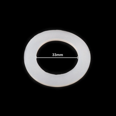 10 vnt Vidinis DIa 21/26/33/41mm silikoninis tarpiklis, atsparus aukštai temperatūrai sandarinimo žiedas, vidinis sriegis, nepralaidus padas