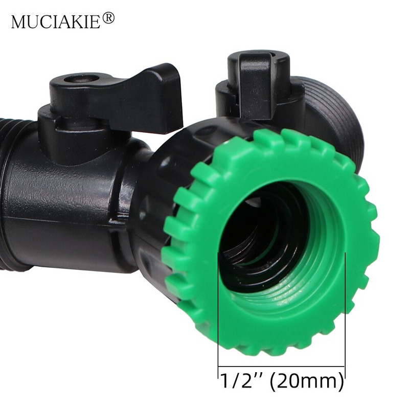 Kertek öntözőcsap csatlakozó tömlőosztók csatlakozó menet 1/2'' 3/4'' - 1/4'' 3/8'' 1/2'' horgas 2-utas 4-utas csőadapter