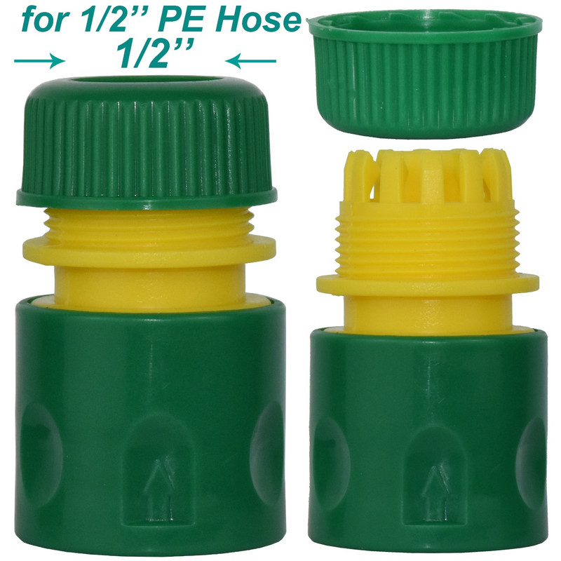 KESLA 1/2 colio žarna sodo čiaupo vandens žarnos vamzdis 16 mm greita jungtis su 1/2 colio ir 3/4 colio adapteriu, remonto laistymo šiltnamis